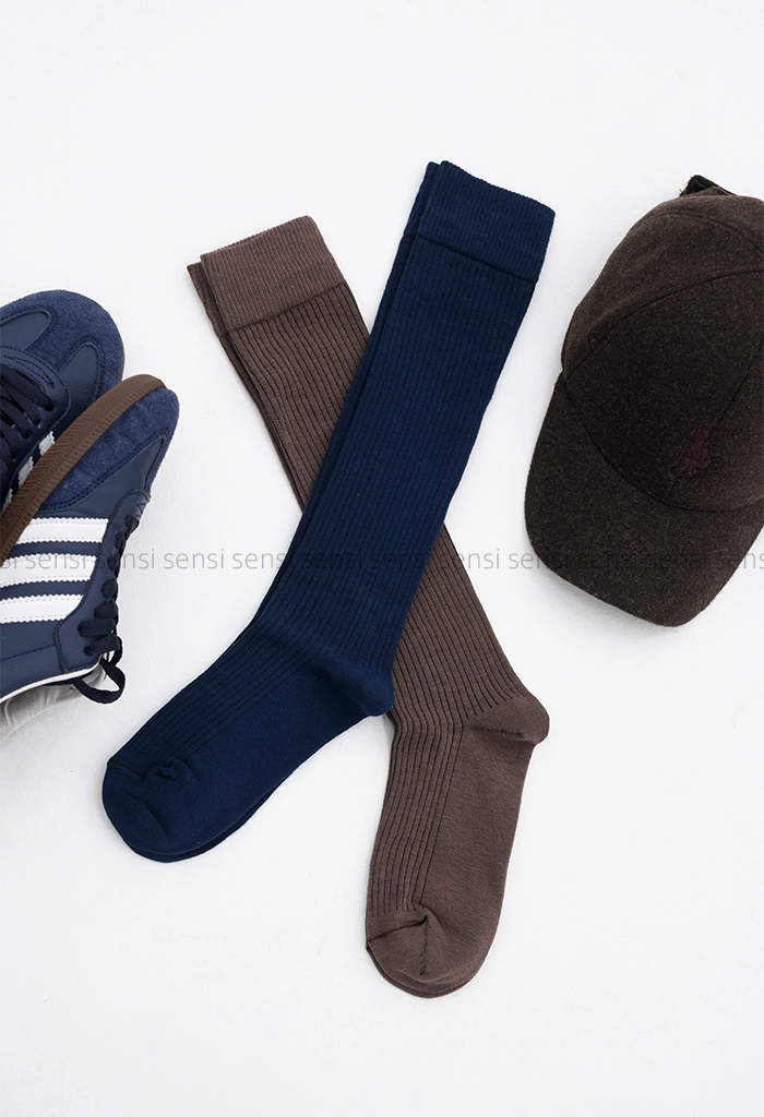 جوراب رنگی زیر زانو کد1005201